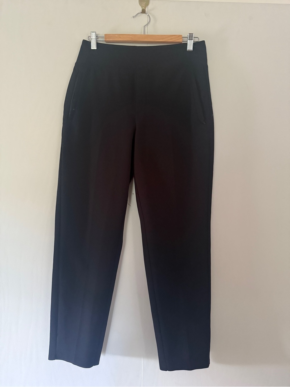 Athleta Black Endless High Rise Straight-Leg Pull-On Pants - Picture 7 of 9